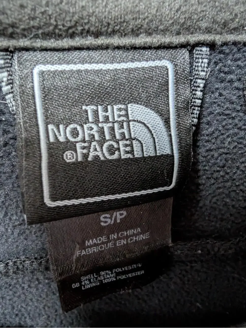 The North Face Black Apex Softshell Jacket Full Zip Coat Men's Size Small